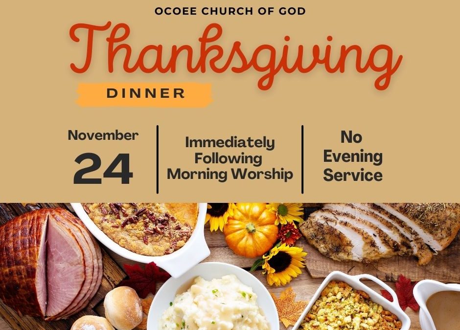 Church Thanksgiving Dinner