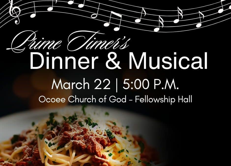Prime Timer’s Dinner & Musical