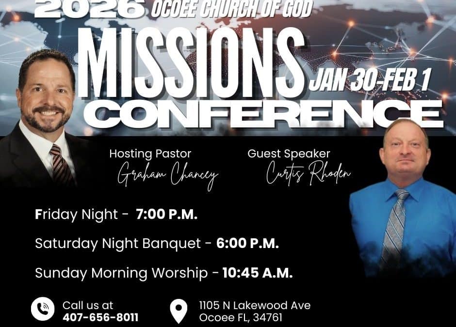 Mission’s Conference 2026 “Light for the Nations”