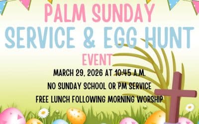 Palm Sunday Event