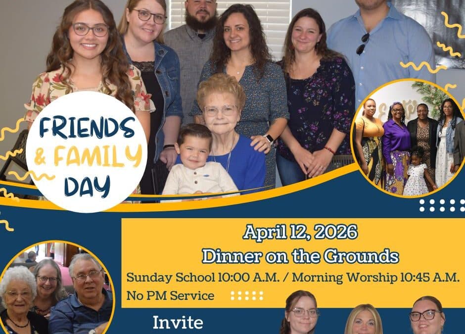 Friends and Family Day!