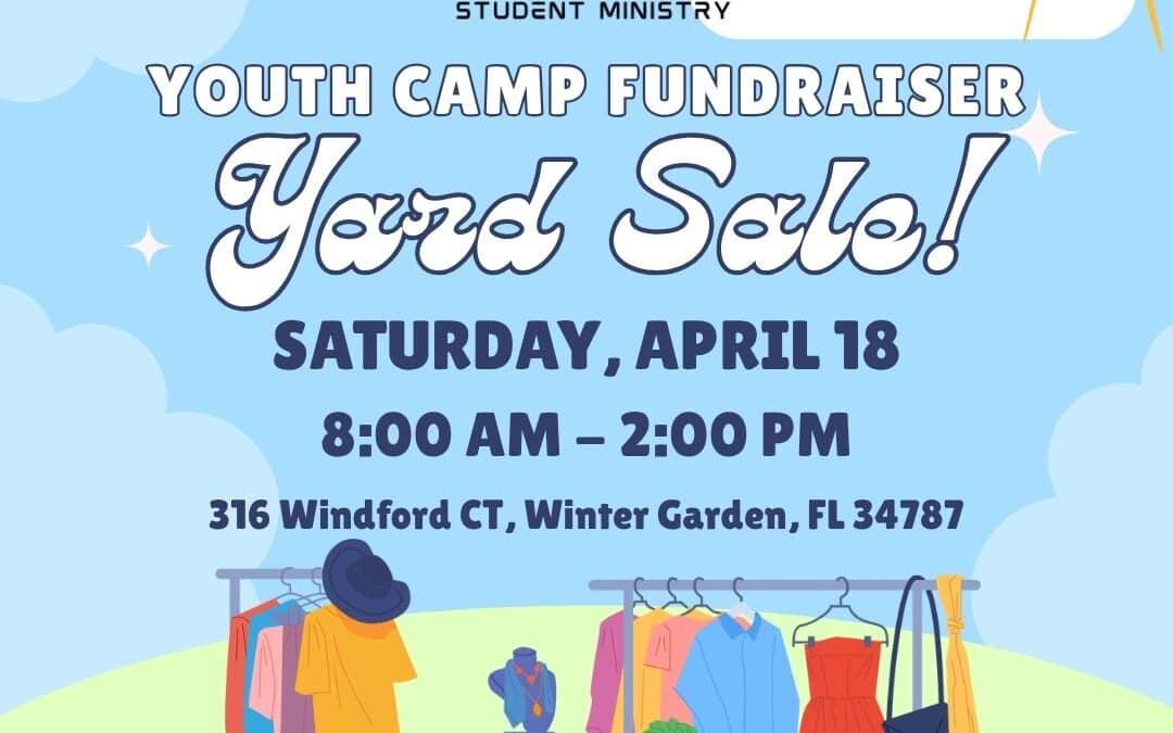 Yard Sale Fundraiser