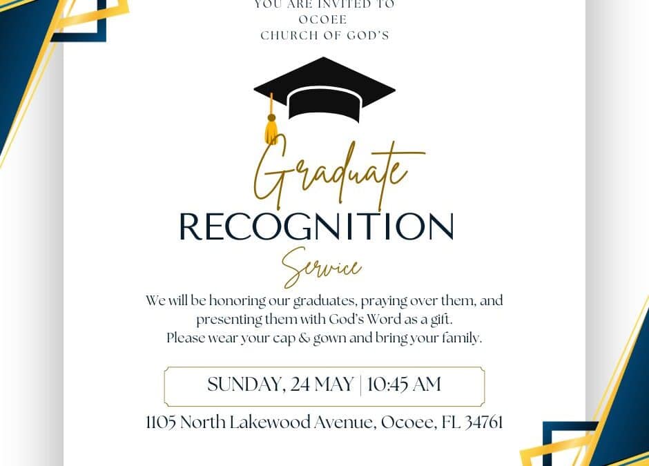Graduate Recognition Sunday