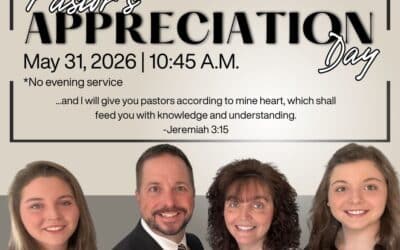 Pastor’s Appreciation