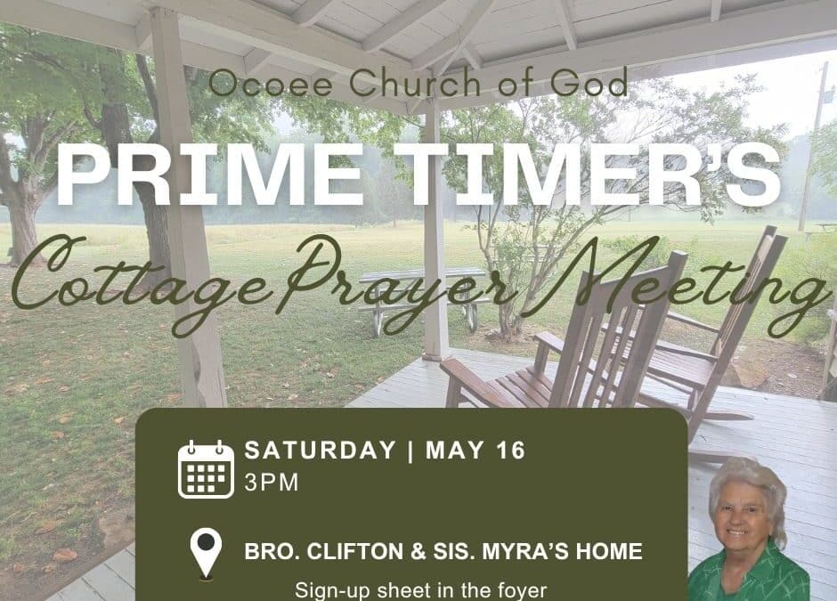Prime Timers Cottage Prayer Meeting